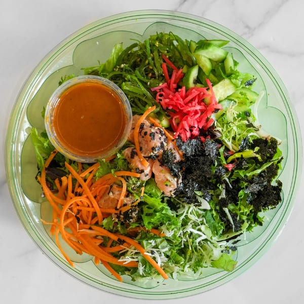 Poke Salmon Salad