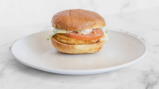 Spicy Chicken Burger.