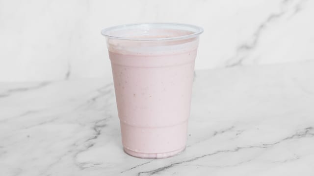 Strawberry Banana Smoothie.